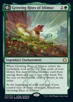 Growing Rites of Itlimoc // Itlimoc, Cradle of the Sun Judge Rewards Promo 2022
